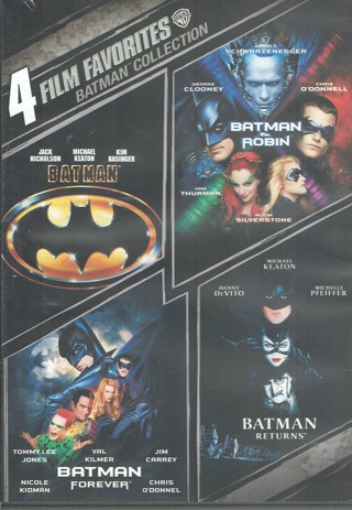 4 Film Favorites Batman Collection DVD Excellent Condition