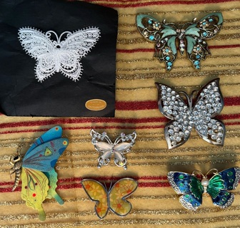Butterfly Brooches 