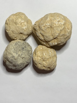 4 GEODES-THESE CAN BE CAREFULLY CRACKED OPEN~8.5 OZ~FREE SHIPPING!