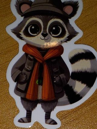 Adorable new one nice vinyl lap top sticker no refunds regular mail only very nice quality