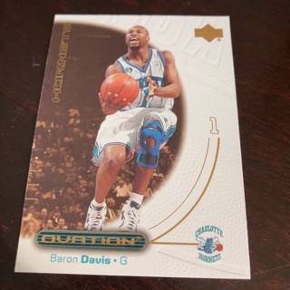 2000-01 Upper Deck Ovation - [Base] #6 Baron Davis