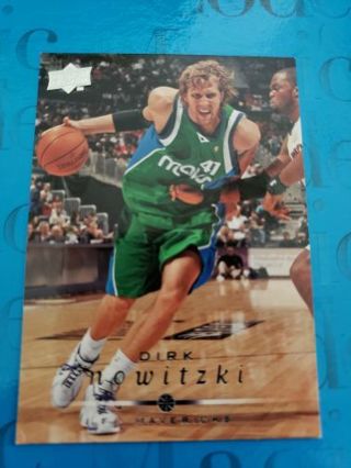 2008 Upper Deck Basketball Dirk Nowitzki Dallas 36
