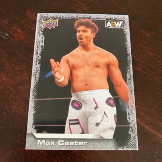 2022 Upper Deck AEW All Elite Wrestling - [Base] #7 Max Caster