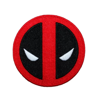 Deadpool patch Marvel Comics iron on sew on badge