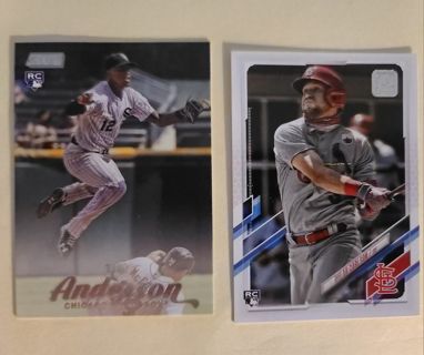 3 mlb rookie cards