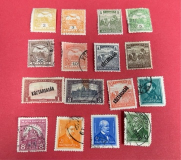 Hungary stamp lot