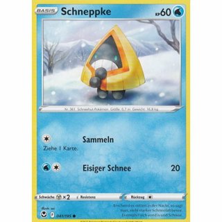  Tradingcard - Pokemon 2022 german Schneppke 041/195 