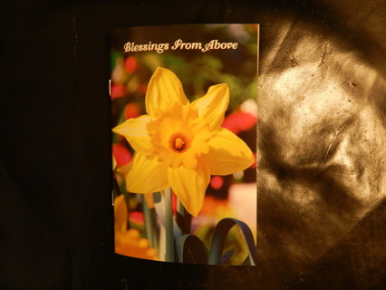 Pocket Booklet ~~ "BLESSINGS FROM ABOVE"