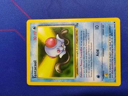 Pokemon Fossil Set Tentacool 56/62 #3