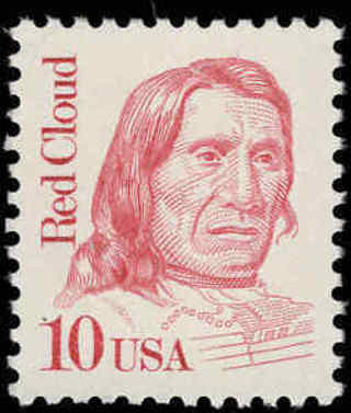 Scott # 2175 - Red Cloud - Single Stamp - MNH - 1987