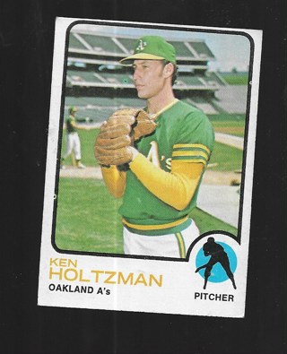 1973 TOPPS KEN HOLTZMAN#60