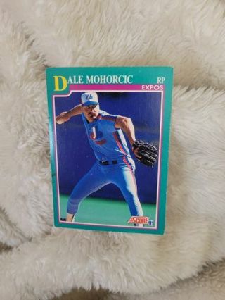 DALE MOHORCIC SPORTS CARD PLUS 2 MYSTERY CARDS