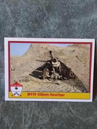 Desert Strom Trading Card # 29