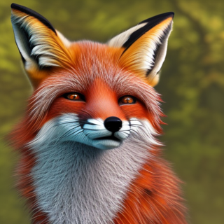 Listia Digital Collectible: [A17] Fox Art Collection: #003