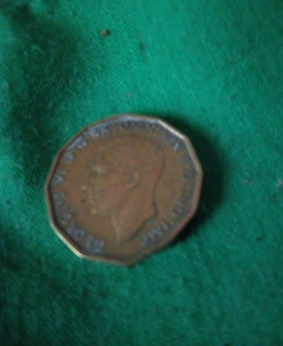 Dated 1937, A nice three pence coin