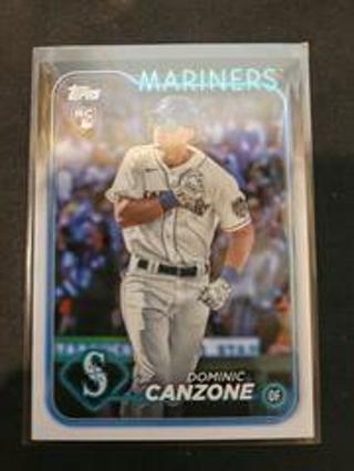 Dominic Canzone #195 [Rookie] 2024 Topps