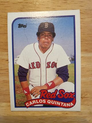 89 Topps Carlos Quintana #704