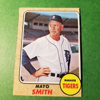 1968 - TOPPS BASEBALL CARD NO. 544 - MAYO SMITH - TIGERS