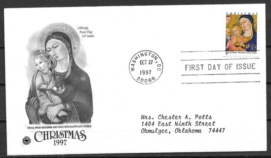 1997 Sc3176 Pietro Madonna & Child FDC