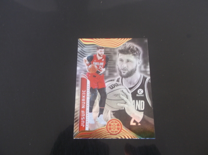 2021-22 Panini Illusions  Jusuf Nurkic  card   #  31    Portland Trail Blazers