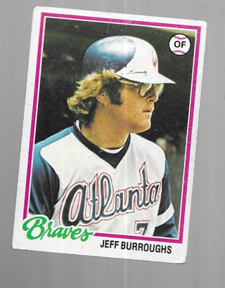 1978 TOPPS JEFF BURROUGHS #130