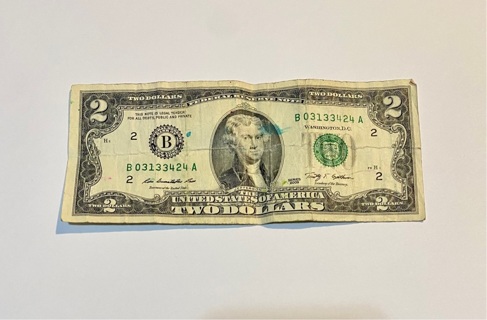 Two Dollar Bill 2009 Series