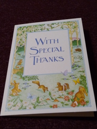 Greeting Card - SPECIAL THANKS