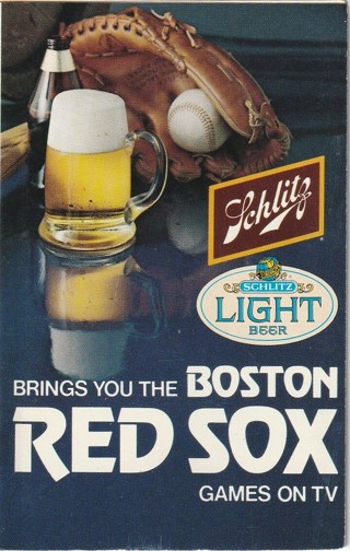  Boston Red Sox 1978 MLB Baseball Pocket Schedule - Schlitz