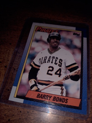 Two Card Lot baseball veteran Barry bonds and Bobby bonilla, Pittsburgh pirates