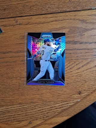 *LAD/BOS* Justin Turner Blue Prizm Parallel 