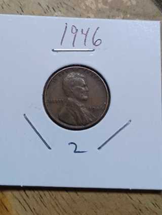 1946 Lincoln Wheat Penny! 43.2