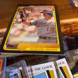 1992 topps McDonald’s baseball’s best robin yount baseball card 