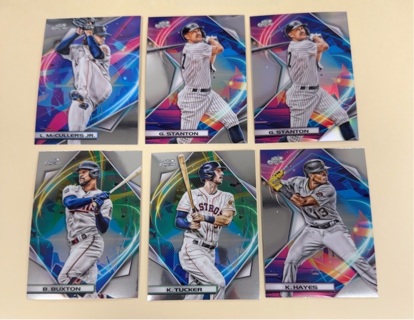 2022 Topps Chrome baseball lot