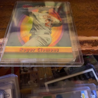 1994 topps finest Roger Clemens baseball card 