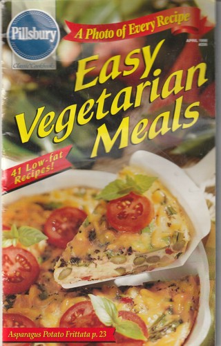 Soft Covered Recipe Book: Pillsbury: Easy Vegetarian Meals