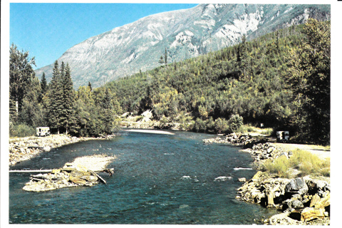 Vintage Postcard Yellowhead Highway 16, BC, Canada
