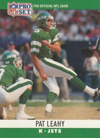 Tradingcard - NFL - 1990 Pro Set #237 - Pat Leahy - New York Jets