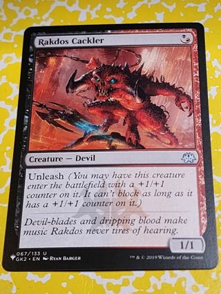 Magic the gathering mtg Rakdos Cackler The List