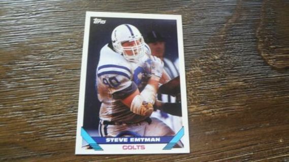 Steve Emtman 1993 Topps Indianapolis Colts