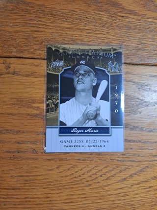 *Yankees* Roger Maris UD Insert