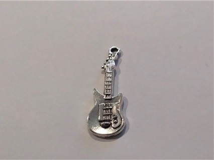 Vintage silvertone Guitar Charm 1.25"