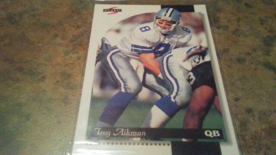 1996 PINNACLE/SCORE TROY AIKMAN. DALLAS COWBOYS FOOTBALL CARD#25 HALL OF FAMER