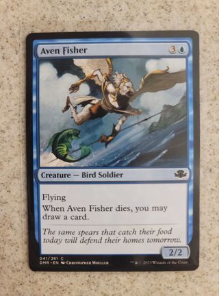 Magic the Gathering Dominaria Remastered Aven Fisher card New in Sleeve