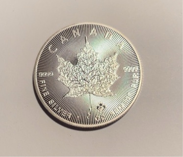 100% Counterfeit Canadian Silver $5 Maple Leaf Coin