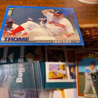 1995 upper deck coll choice special edition jim thome baseball card 