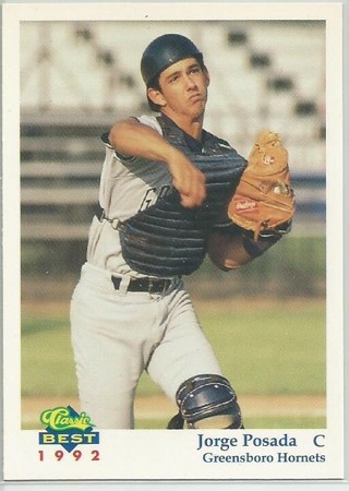 1992 Jorge Posada Classic Best Minor League Card #7