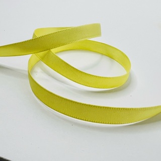 Yellow Satin 3/8” Wide Ribbon 