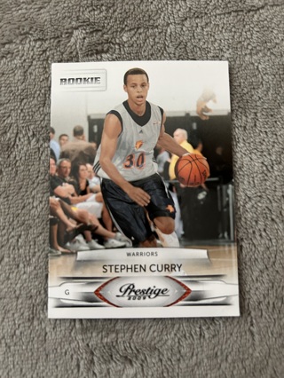 2009 Panini Prestige Stephen Curry #207 Rookie RC Card