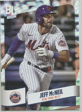 2024 Topps Big League Baseball-Jeff McNeil-Rainbow Foil Variant