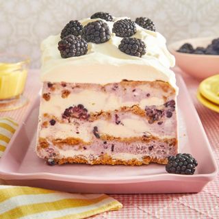RECIPE #4: Ice Cream Icebox Cake Blackberry & Lemon 
